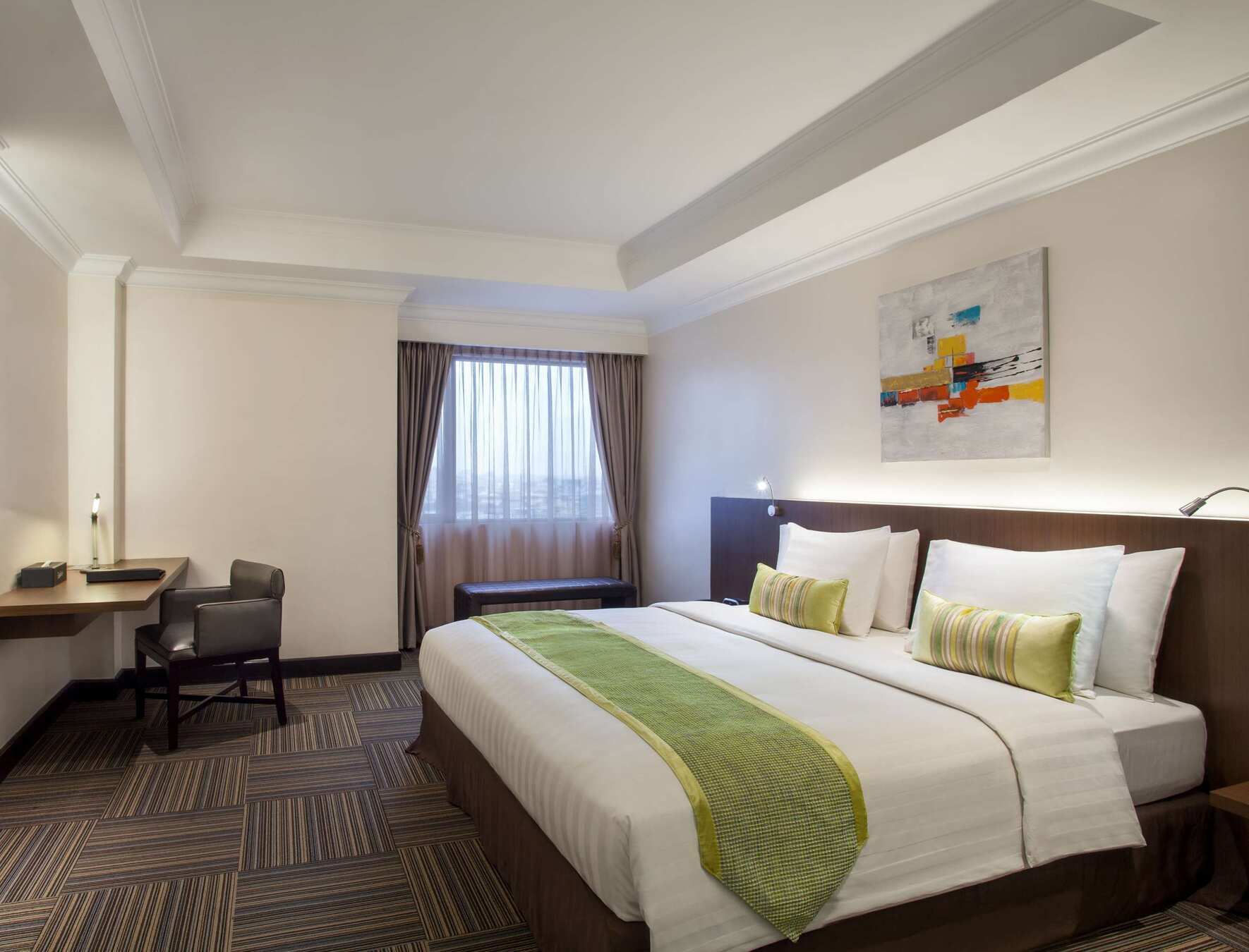 Aiho Hotel Medan Zimmer foto