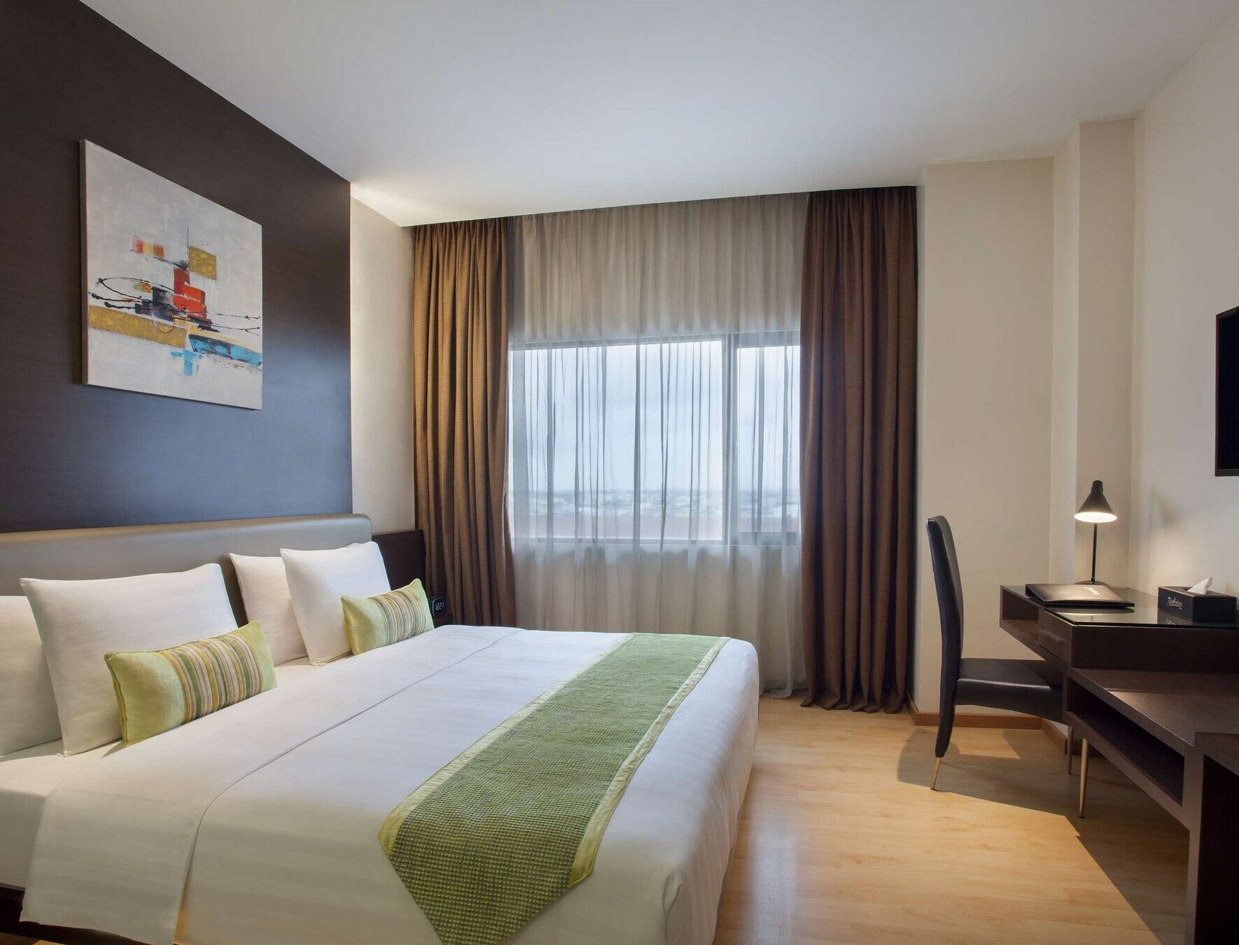 Aiho Hotel Medan Zimmer foto